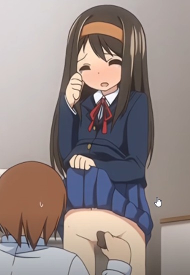 Thầy giáo phát hiện bí mật thầm kín của cô bé Konoka