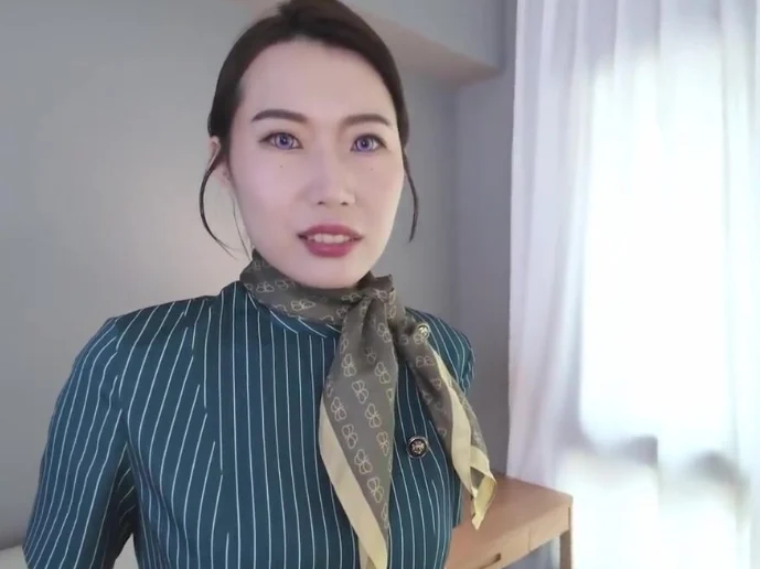 HEYZO-3595 Màn massage hồi phục đầy rạo rực cho cô tiếp viên hàng không